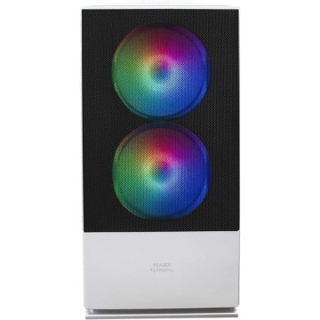 Caja Microatx Gaming Mars Gaming Mcz White Frontal Mesh... 2