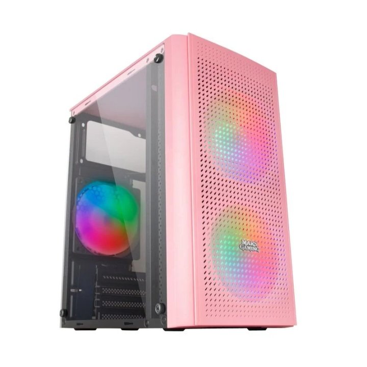 Caja Microatx Gaming Mars Gaming Mc300 Pink...
