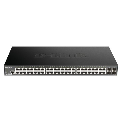 (km0) Switch Semigestionable D-link Dgs-1250-52x e 48p Giga + 4p 10g Sfp+ Capacidad De Switching 176gbps Cash30