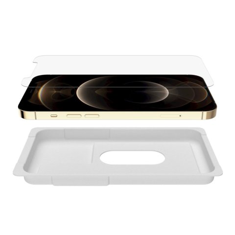 Protector De Pantalla Belkin Ova023zz Iphone 12 Pro Max Screenforce Temperedglass