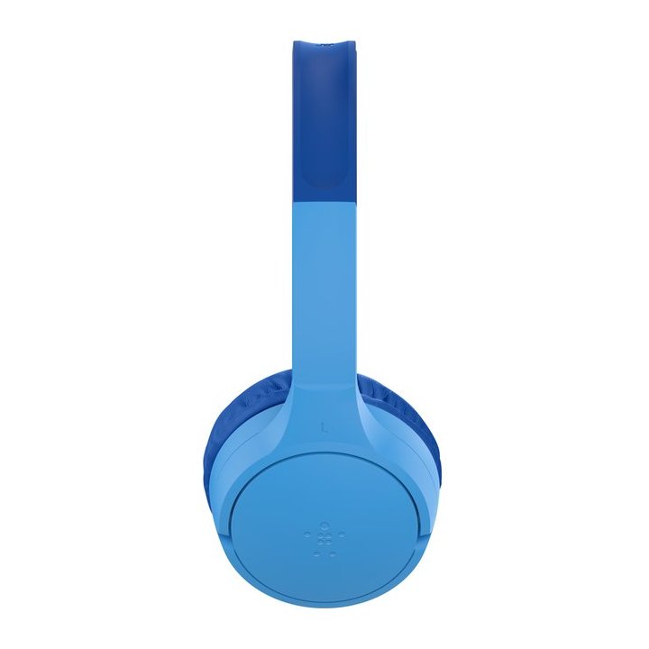 Headset Inalambrico Belkin Aud002btblv3 Supraaural Carga Por Usb-c Color Azul Kids