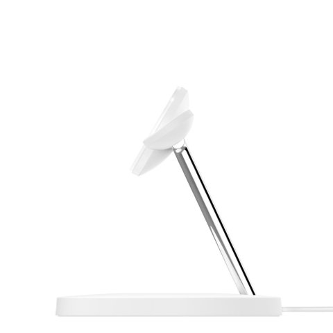 Base De Carga Powerhouse Belkin Wiz009vfwh-v2 Qi2 Apple Watch, Iphone & Airpods Color Blanco  