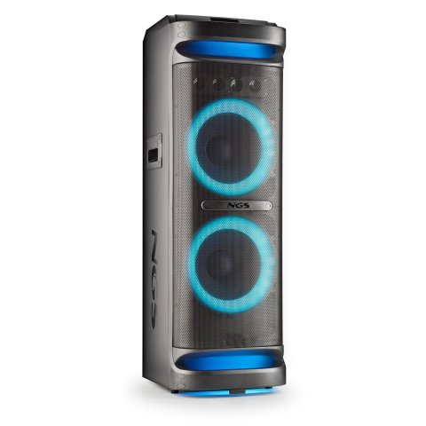 Altavoz Bluetooth Trolley Ngs Wildspace3 4000w Compatible Con Tecnologia Bt Y Tws Usb aux Inc
