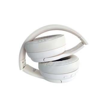 Headset Bluetooth Conceptronic Parris03c Carga Usb-c Bateria 30h Entrada 1xjack 3.5 Plegable Blanco 2