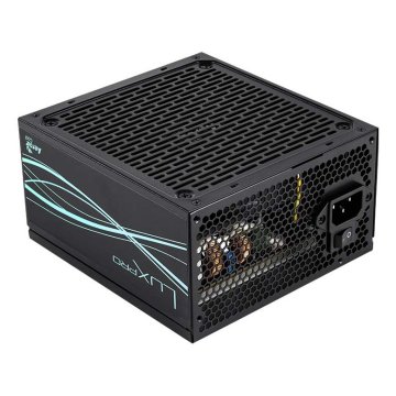 Fuente De Alimentacion Aerocool Lux Pro 750w Certificado 80 Plus Bronze Pfc Activo Vent. 14x14mm