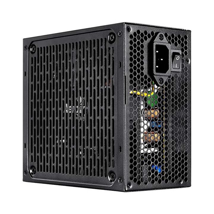 Fuente De Alimentacion Aerocool Lux Pro 750w Certificado 80 Plus Bronze Pfc Activo Vent. 14x14mm