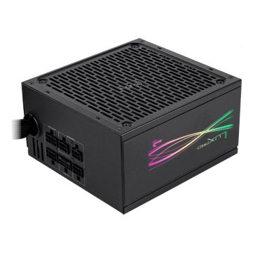 Fuente De Alimentacion Atx Modular Aerocool Lux Pro 750w Certificado 80+ Bronze Apfc Vent. 14cm Rgb