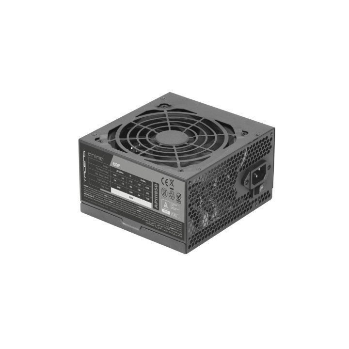 Fuente De Alimentacion Tacens Anima Apiii850 Atx Eco 850w 14db 12cm Fan Eficiencia 85% Lacada Negro