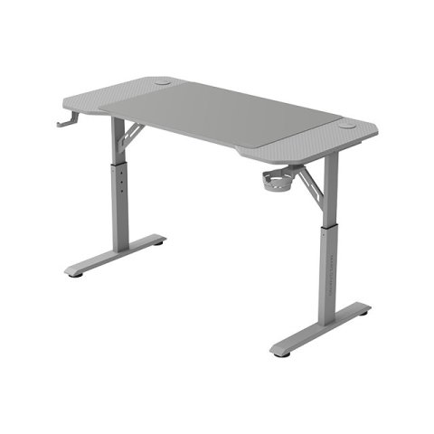 Mesa Mars Gaming Mgd Ergo 120 Regulable En Altura Tablero Blanco 120x60 Chasis De Acero Alf. Xxl 