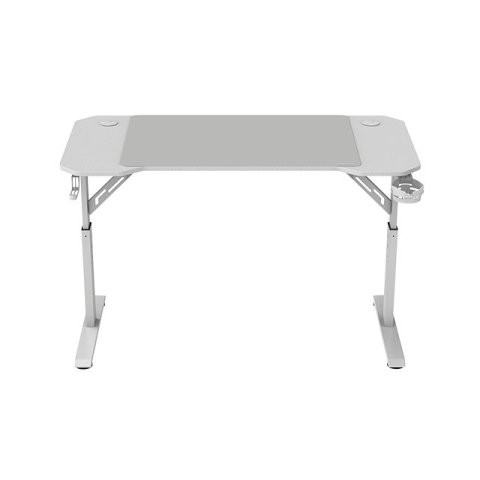 Mesa Mars Gaming Mgd Ergo 120 Regulable En Altura Tablero Blanco 120x60 Chasis De Acero Alf. Xxl 