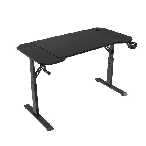 Mesa Mars Gaming Mgd Ergo 120 Regulable En Altura Tablero Negro 120x60 Chasis De Acero Alf. Xxl 
