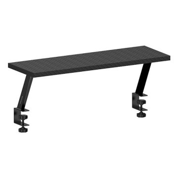 Soporte Elevador Para Monitor Mars Gaming Mgds Eleva 17cm Fibra De Carbono 60x20cm Negro