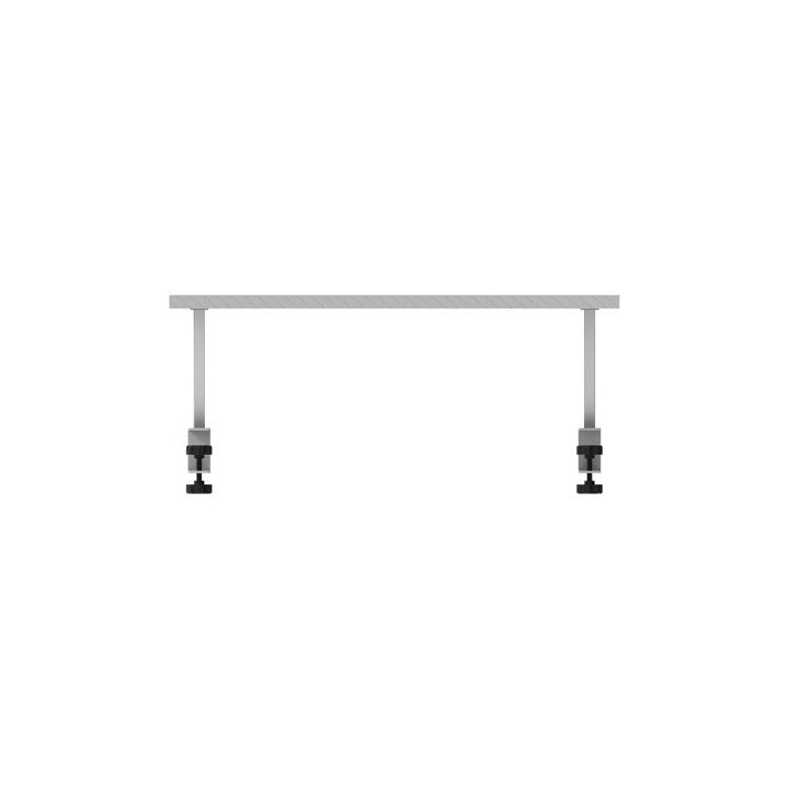 Soporte Elevador Para Monitor Mars Gaming Mgds Eleva 17cm Fibra De Carbono 60x20cm Blanco