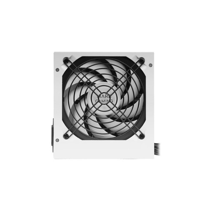Fuente De Alimentacion Mars Gaming Mpiii 650w, Eficiencia 85% Pfc Activo Vent 12x12 14db White