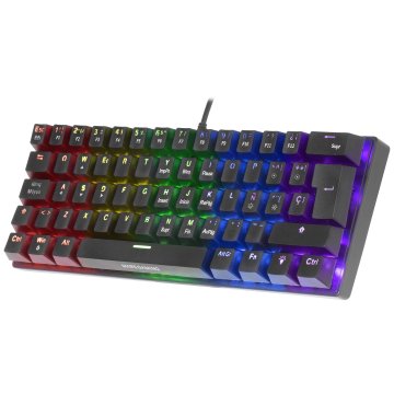 Teclado Mecanico Ultra Compacto Mars Gaming Mk60 Italiano Black Switch Azul Pr100hz Anti-ghosting Avanzado Iluminacion Rgb 2