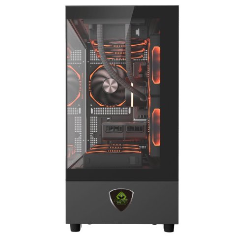 Caja Microatx Approx Xc-220 Glass 1x3.5” 1x2.5” 1xusb2.0 1xusb3.0 Gpu Max. 420mm Cristal Templado Negro