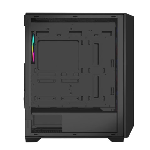 Caja Atx Semitorre Approx Xc-501 Mesh 2x3.5” 2x2.5” 1xusb2.0 1xusb3.0 1xusb-c Gpu Max. 360mm Color Negro
