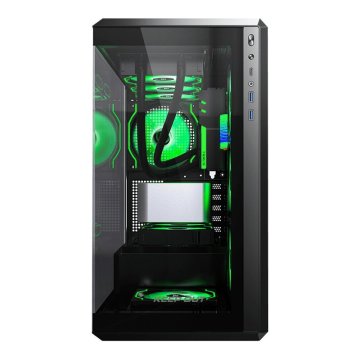 Caja Microatx Approx Xc-905 Pro+ 1x3.5” 1x2.5” 1xusb2.0 1xusb3.0 Gpu Max. 430mm Cristal Temp. Negro 2
