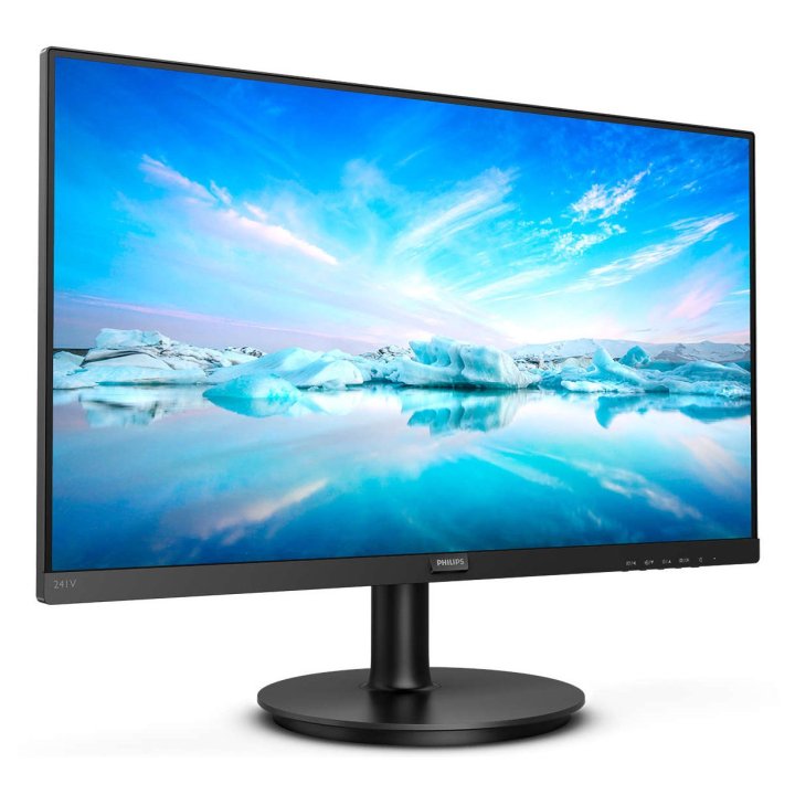 Monitor 24" Hdmi Vga Philips 241v8l 00 Va Fhd 75hz 4ms 250cd Vesa 100x100 Color Negro