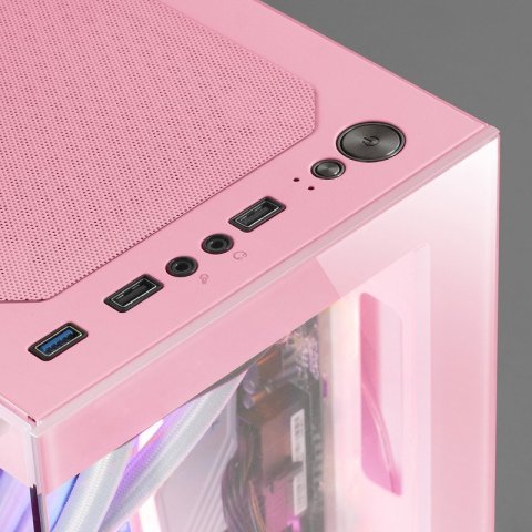 Caja Microatx Gaming Mars Gaming Mc-sep Pink...