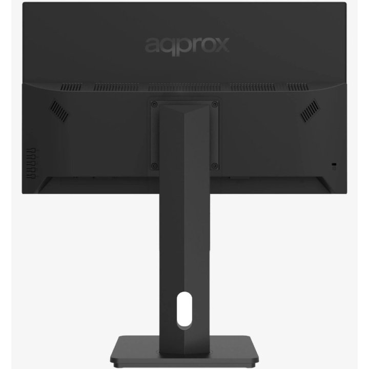 Monitor 24" Hdmi Vga Approx Appm24sbv3 Fhd 1920x1080 120hz 4ms 250cd m Regulable En Altura Y Pivotante Color Negro Vesa 100x1