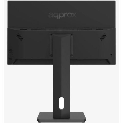 Monitor 24" Hdmi Vga Approx Appm24sbv3 Fhd 1920x1080 120hz 4ms 250cd m Regulable En Altura Y Pivotante Color Negro Vesa 100x1