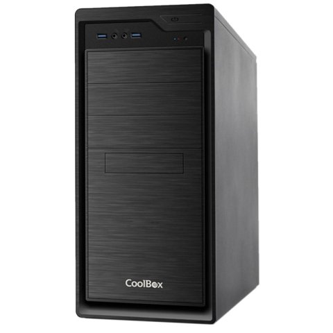 Caja Atx Semitorre Coolbox F800 Color Antracita...