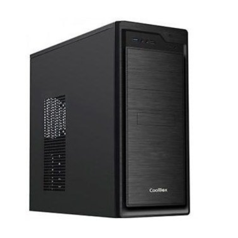 Caja Atx Semitorre Coolbox F800 Color Antracita Usb 3.0 Sin Fuente De Alimentacion