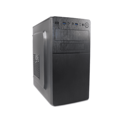 Caja Microatx Coolbox Mpc-28 Black Con Fuente Incluida Ep500