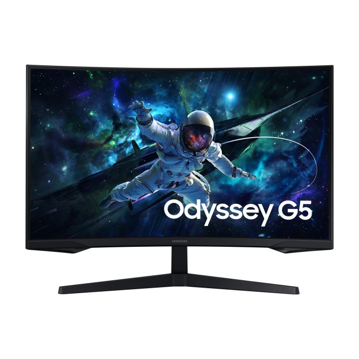Monitor 32" Curvo Displayport Hdmi Samsung Ls32cg552euxen Va Qhd 2560x1440 165hz 1ms 300cd m² 1000r Vesa 75x75