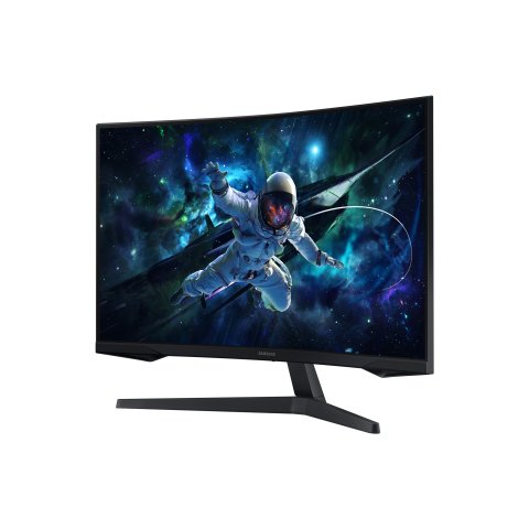 Monitor 32" Curvo Displayport Hdmi Samsung Ls32cg552euxen Va Qhd 2560x1440 165hz 1ms 300cd m² 1000r Vesa 75x75
