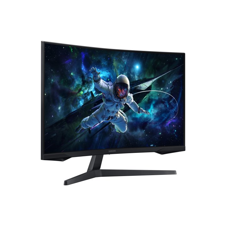Monitor 32" Curvo Displayport Hdmi Samsung Ls32cg552euxen Va Qhd 2560x1440 165hz 1ms 300cd m² 1000r Vesa 75x75
