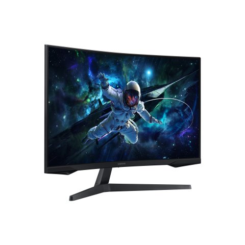 Monitor 32" Curvo Displayport Hdmi Samsung Ls32cg552euxen Va Qhd 2560x1440 165hz 1ms 300cd m² 1000r Vesa 75x75