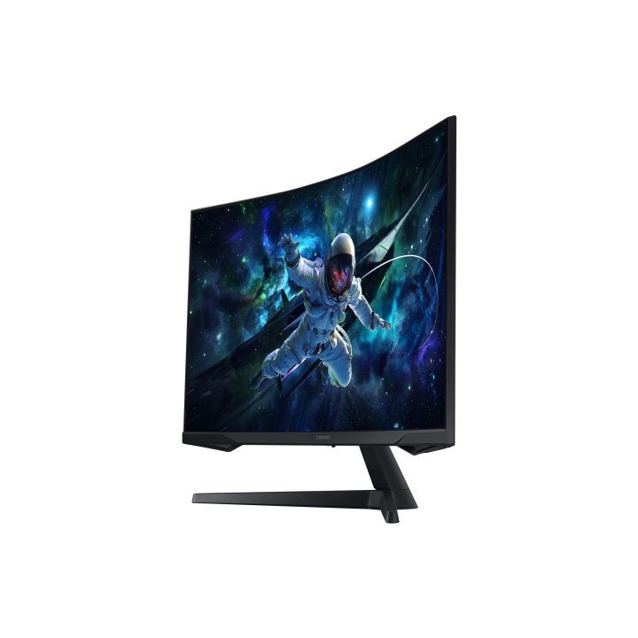 Monitor 32" Curvo Displayport Hdmi Samsung Ls32cg552euxen Va Qhd 2560x1440 165hz 1ms 300cd m² 1000r Vesa 75x75