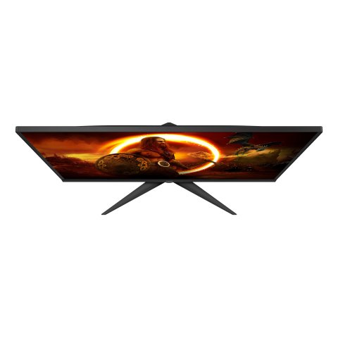 Monitor 24" Dp Hdmi Aoc 24g2spae bk Ips Fhd 165hz 1ms 300cd Vesa 100x100 2x2w Color Negro Rojo
