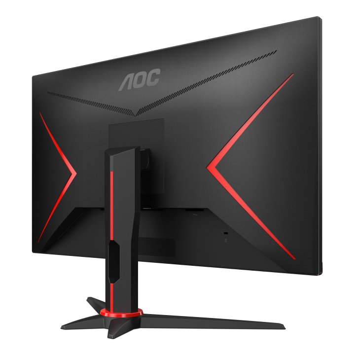 Monitor 24" Dp Hdmi Aoc 24g2spae bk Ips Fhd 165hz 1ms 300cd Vesa 100x100 2x2w Color Negro Rojo