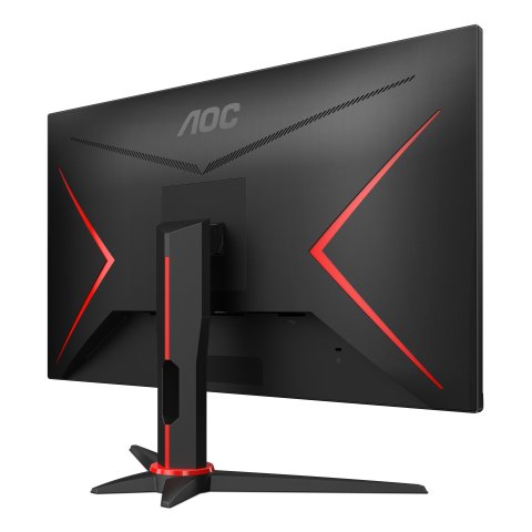 Monitor 24" Dp Hdmi Aoc 24g2spae bk Ips Fhd 165hz 1ms 300cd Vesa 100x100 2x2w Color Negro Rojo