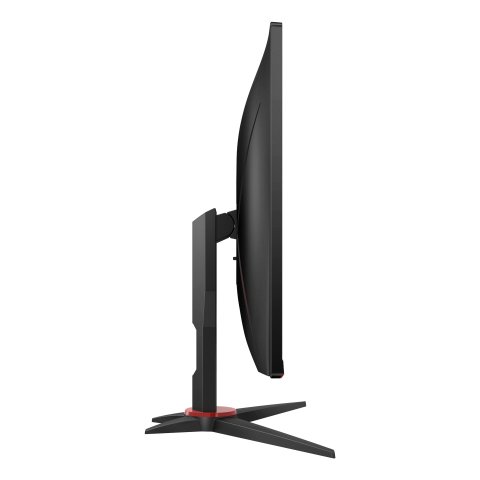 Monitor 24" Dp Hdmi Aoc 24g2spae bk Ips Fhd 165hz 1ms 300cd Vesa 100x100 2x2w Color Negro Rojo