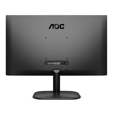 Monitor 24" Hdmi Vga Aoc 24b2xhm2 Va Fhd 75hz 4ms 250cd Vesa 100x100 Color Negro