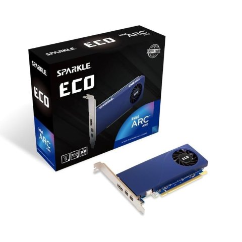 Vga Intel Sa310c-4g A310 Eco Lp 4gb Gddr6 2xminidp 1xhdmi 64bits