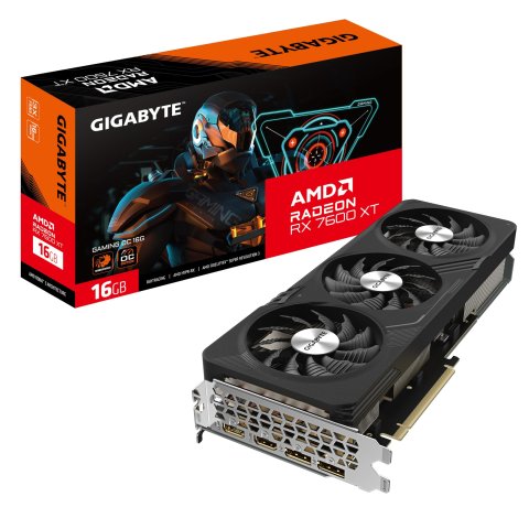 Vga Gigabyte Radeon Rx 7600xt Oc 16gb Gddr6 2xdp 2xhdmi 2539mhz Cuda 2048 128bit 
