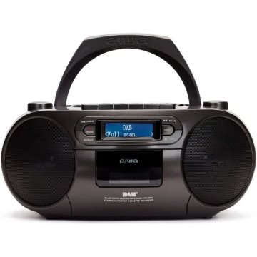 Radio Cd Bluetooth Portable Aiwa Boombox Bbtc-660dab...
