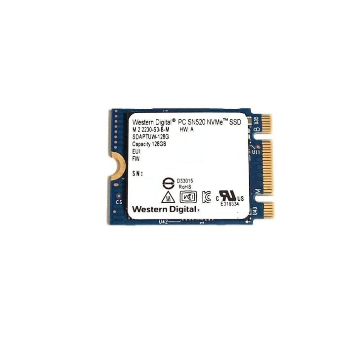 Disco M.2 Nvme 128gb Western Digital Sn520 Pcie 3.0 "oem" (procedente Ampliacion Portatiles Nuevos)
