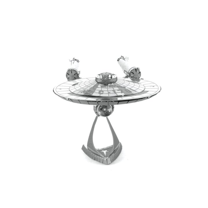 Maqueta 3d Metal Fascinations Star Trek Uss Enterprise Ncc-1701 Montaje Sin Pegamento Ni Soldadura