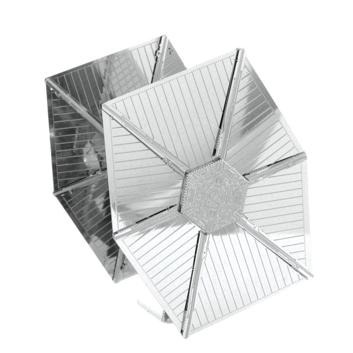 Maqueta 3d Metal Fascinations Star Wars Imperial Tie Fighter Montaje Sin Pegamento Ni Soldadura