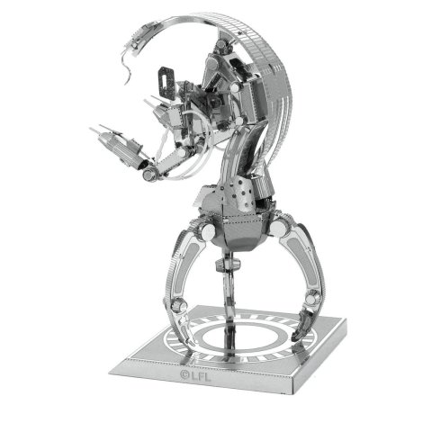 Maqueta 3d Metal Fascinations Star Wars Droide Modelo Droideka Montaje Sin Pegamento Ni Soldadura