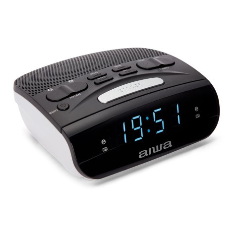 Radio Despertador Aiwa Cr-15bk Doble Alarma Fm
