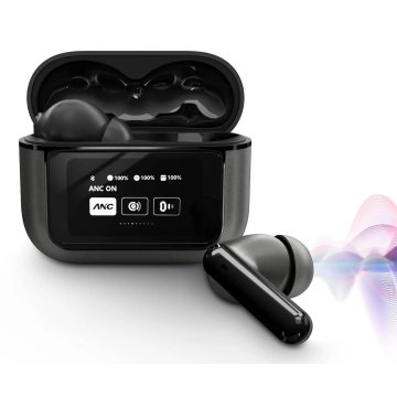 Auricular Intrauditivo Bluetooth Energy Sistem Display Anc True Wireless Bt 5.4 Pantalla Tactil 30h Ipx5 Microfono 2