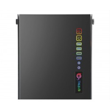 Caja Atx Semitorre Gaming Talius Avalon Cristal Templado 4fan Usb 3.0 2