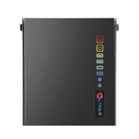 Caja Atx Semitorre Gaming Talius Avalon Cristal...